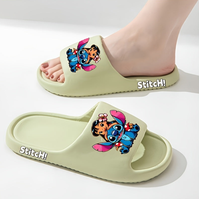 Unisex Cartoon EVA Slippers Breathable Soft Sole Open-Toe Casual Shoes