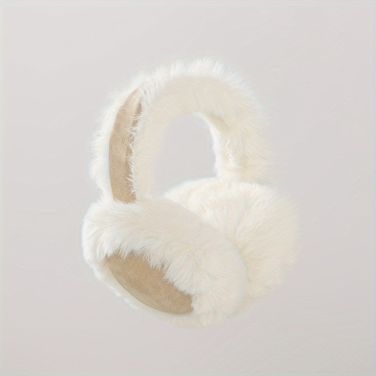 Plush Women's Ear Muffs for Indoor Outdoor Use Soft Cozy Machine Washable
