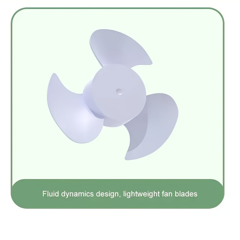 Portable Handheld USB Mini Fan with Phone Holder, High-Speed, Durable Plastic