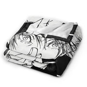 Soft Flannel Throw Blanket Cozy Warmth for Couch Bed Travel and Home Decor