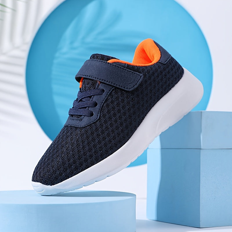 Ikki rangda, 28-40 o'lchamdagi Mesh Casual Sport Poyabzallari