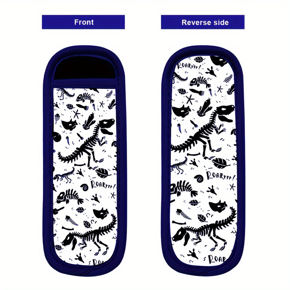 Neopren Muzli Popsicle Qopqog'i - Popsikllaringizni uslubda sovuq tuting, bu yoqimli va qayta ishlatiladigan qopda. Sizning oshxonangiz va ovqatlanish aksessuarlaringiz uchun mukammal, turli naqshlarda mavjud.