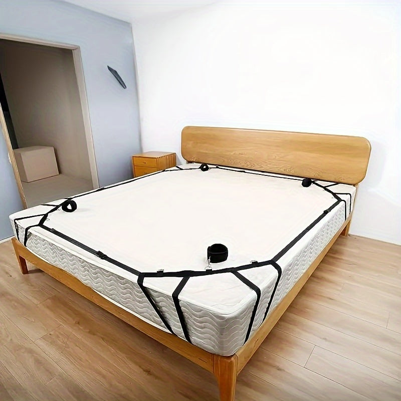 Adult Bondage Bed Strap Kit Reinforced Web Binding Rope