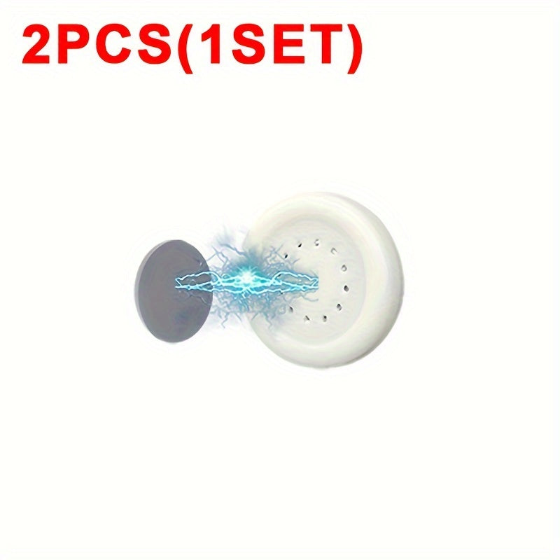 Ganchos magnéticos para organización y almacenamiento, metal duradero, paquete de 2