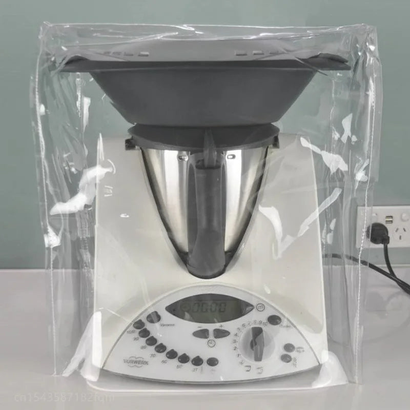 Kitchen Appliance Dust Cover Transparent Plastic Shield for Mixer Robot