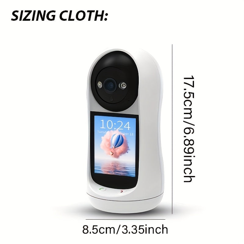 Home Security Camera 3MP HD Night Vision Two-Way Audio Motion Tracking Indoor 1080p