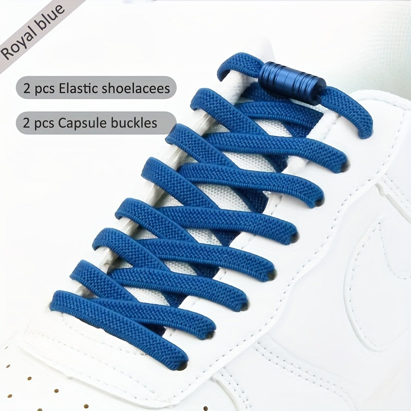 Uniseks elastik rang-barang toʻqilgan poyabzal lentalari uchun sneakers va kundalik poyabzal