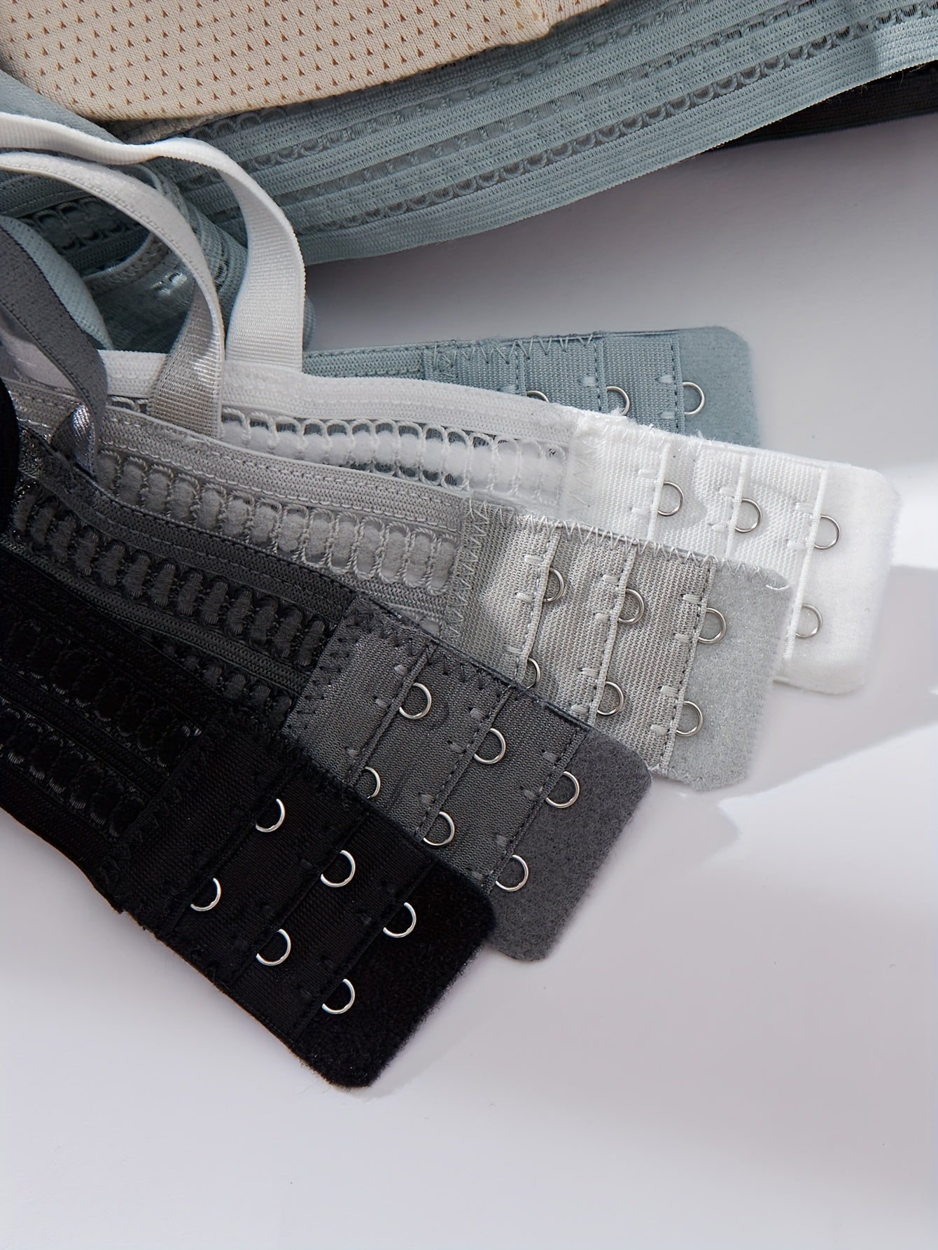 Women's 5-Piece Lingerie Set with Wireless Camisole Bra and Underwear