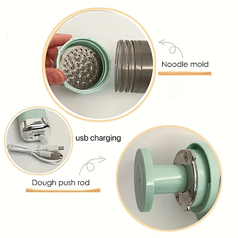 Avtomatik makaron tayyorlash mashinasi, portativ, qo'lda, elektr bilan ishlovchi pishirish