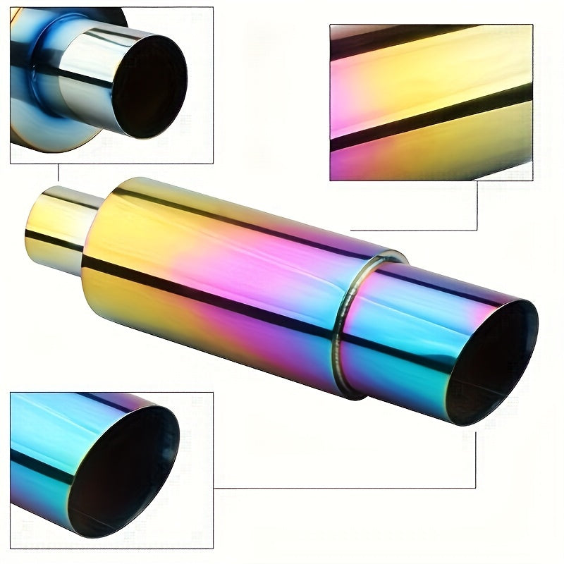 Universal Stainless Steel Exhaust Pipe for Sports Cars Loud Sound