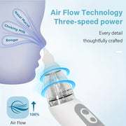 Electric Nasal Cleaner with Music Rechargeable Battery Portable Ideal Gift