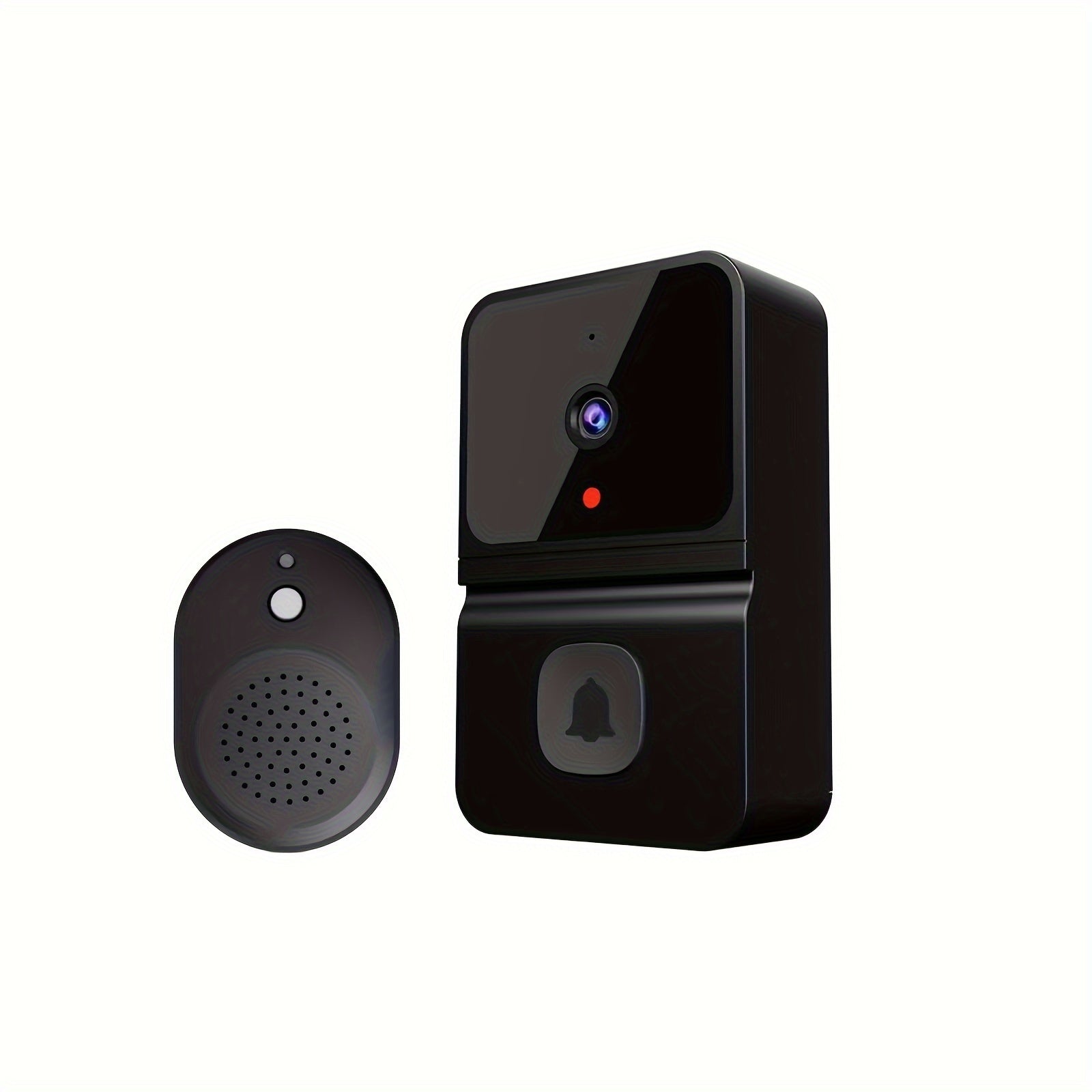 Wireless Video Doorbell with 2-Way Audio Night Vision USB Charging Low Power Support 2.4G WiFi