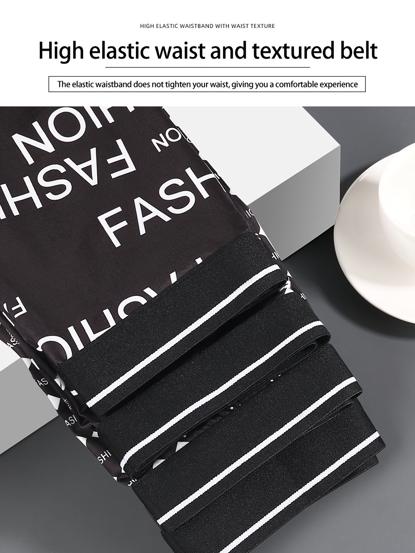 Men's Boxer Briefs 4 Pack Breathable Letter Print Polyester Spandex Knit Underwear