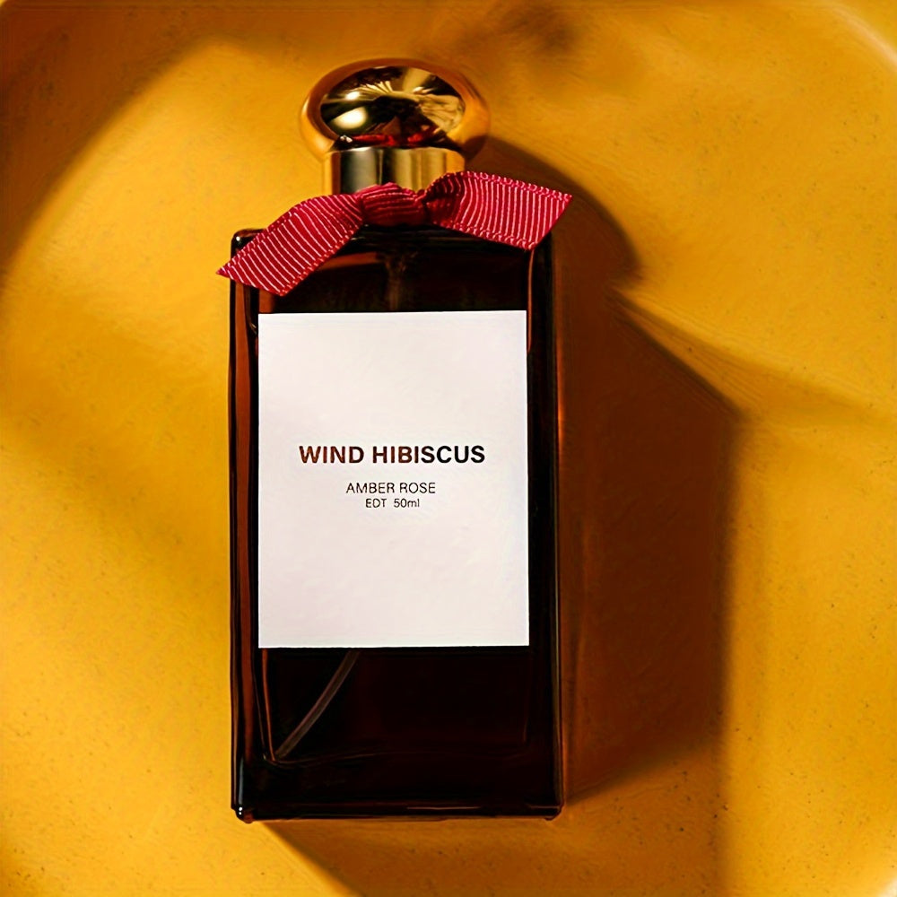 50ml Women's Amber Rose Floral Eau De Toilette Long-Lasting Romantic Perfume Gift