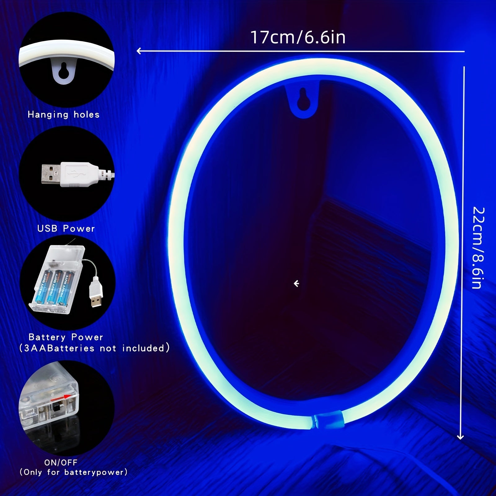 Neon LED harf yorug'lik belgisi, USB yoki batareyalar bilan quvvatlanadi, yotoqxona bezatish yoki maxsus tadbirlar uchun mukammal.