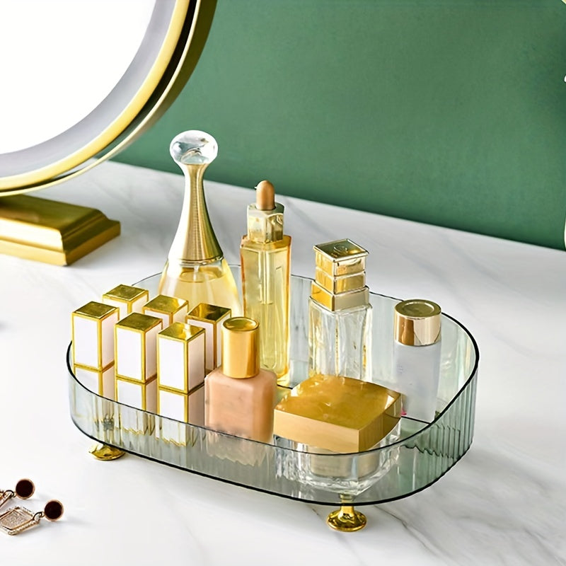 Desktop Cosmetic Storage Box Jewelry Organizer for Dressing Table Skin Care