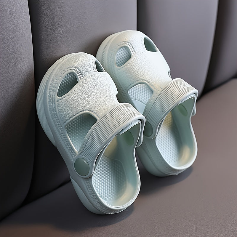 Sandalias de verano para niños con slip-on, transpirable EVA y suela antideslizante para niños y niñas