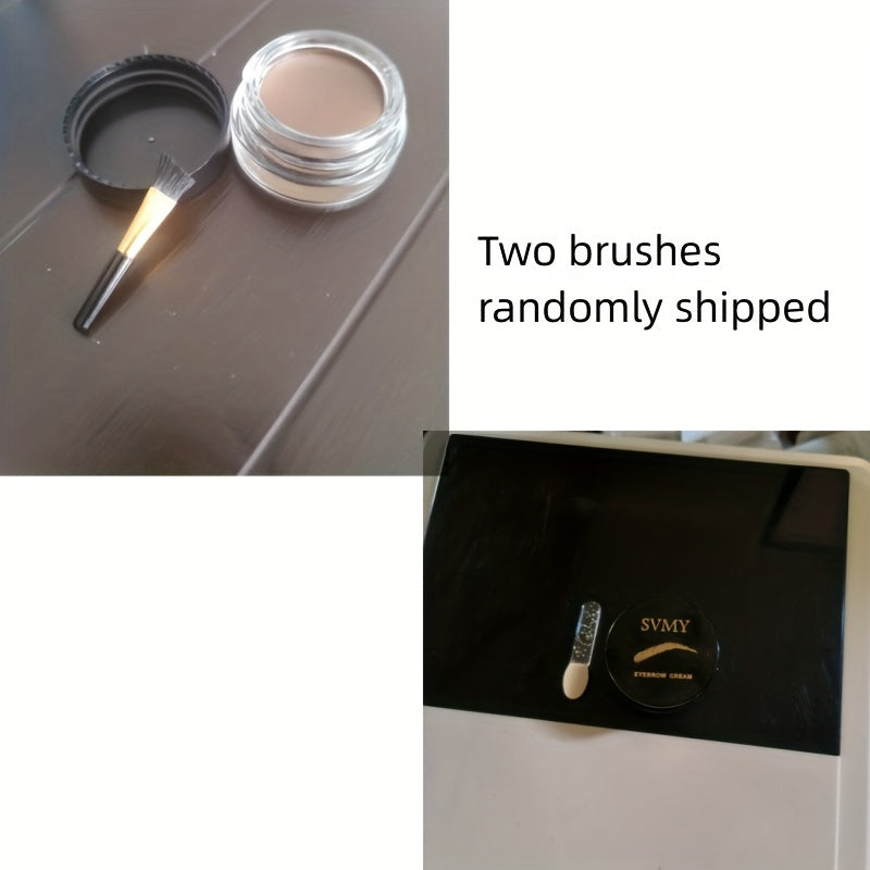 Women's Waterproof Eyebrow Dye Cream with Brush Long-Lasting Color
