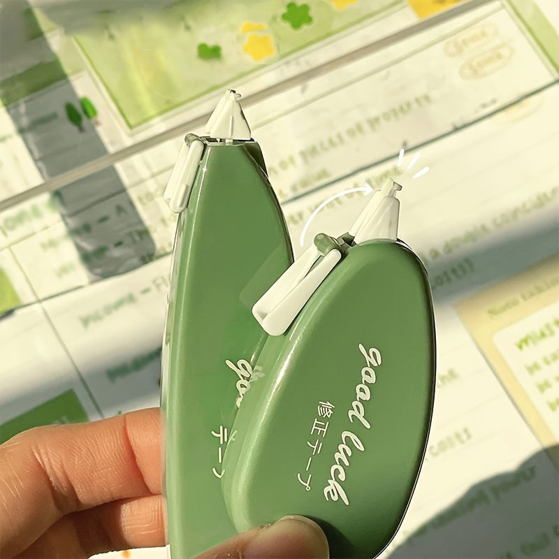 Набор из 5 корректирующих лент для школы и офиса, мгновенное исправление ошибок, прочный материал PET