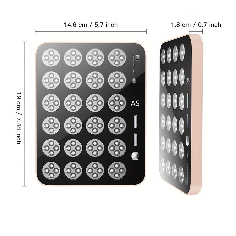 Multi-Color Light Home Skincare Device for High-Efficiency Facial Therapy