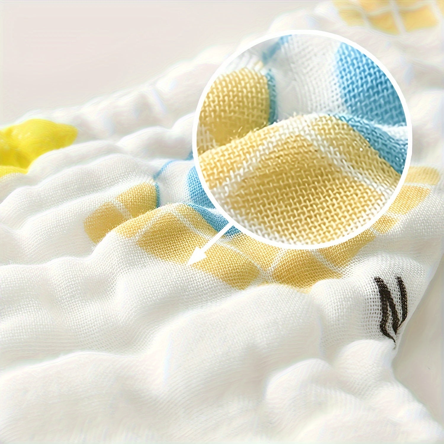 Bolalar uchun qayta ishlatiladigan nafas oladigan hojatxona kiyimlari to'plami, 5 ta, 0-6 yosh uchun, oq va bosma