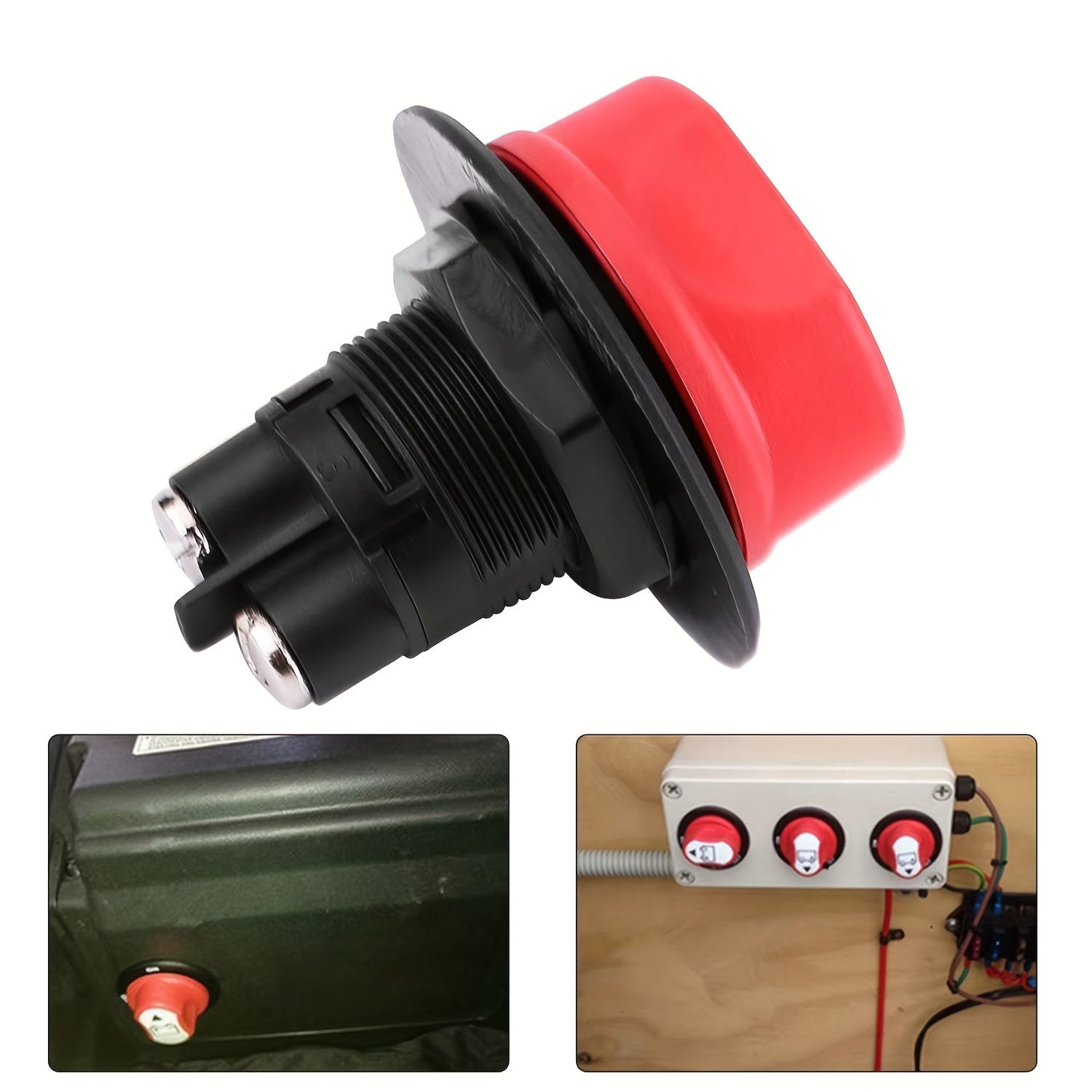 Marine Battery Isolator Switch Heavy Duty 50A 100A 200A Car Boat Ignition