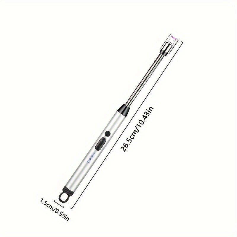 Rechargeable USB Arc Lighter Windproof Candle Camping Outdoor Kitchen Gift