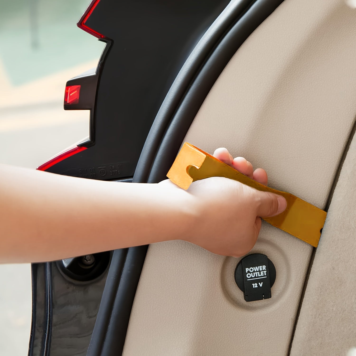 Набор инструментов для снятия панелей автомобиля, 4 шт., пластиковый, без царапин, прочный, для отделки автомобиля