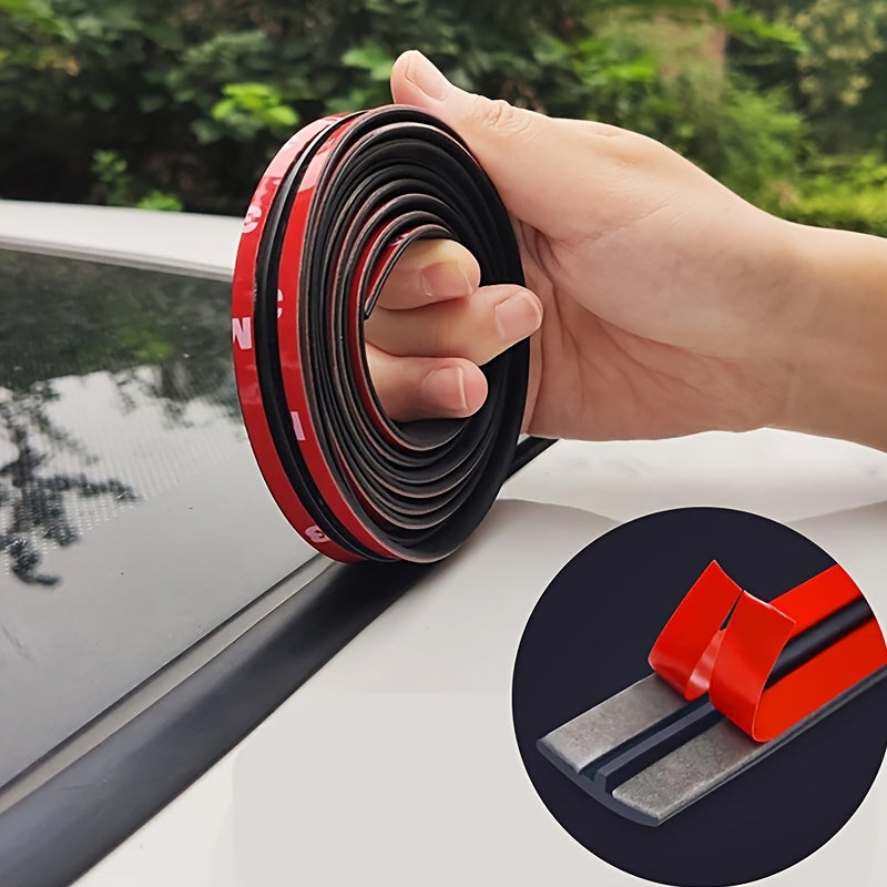 Universal avtomobil rezina yelim chiziq oynaning chetiga, shisha oynaga, tomning chetiga izolyatsiya uchun