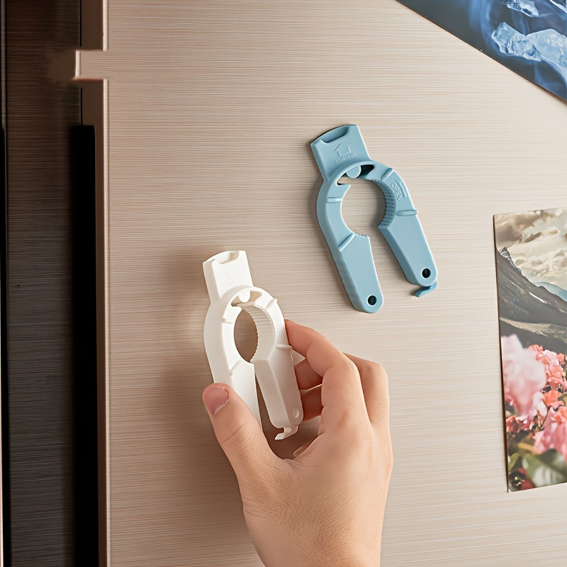 Magnetic Multi-Function Bottle Opener for Caps Jars and Cans Plastic