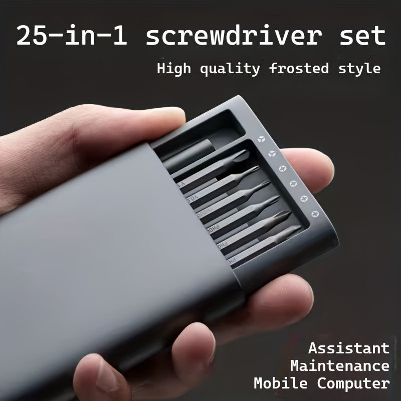 Multifunctional 25-in-1 Precision Screwdriver Set for Electronics Repair
