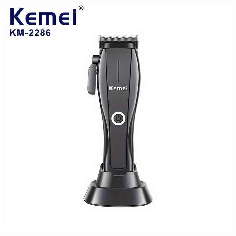 Hair Clippers USB rechargeable lithium battery high-speed motor DLC blade adjustable charging stand long battery life salon barbershop