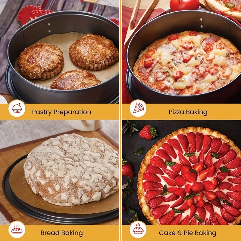 Pre-Cut Double-Sided Silicone Non-Stick Baking Paper 6/8/9 Inch Pack of 50 or 100