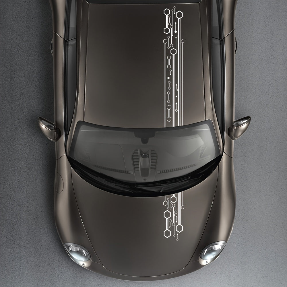 Car Hood Roof Stickers Racing Graphics Universal Decoration