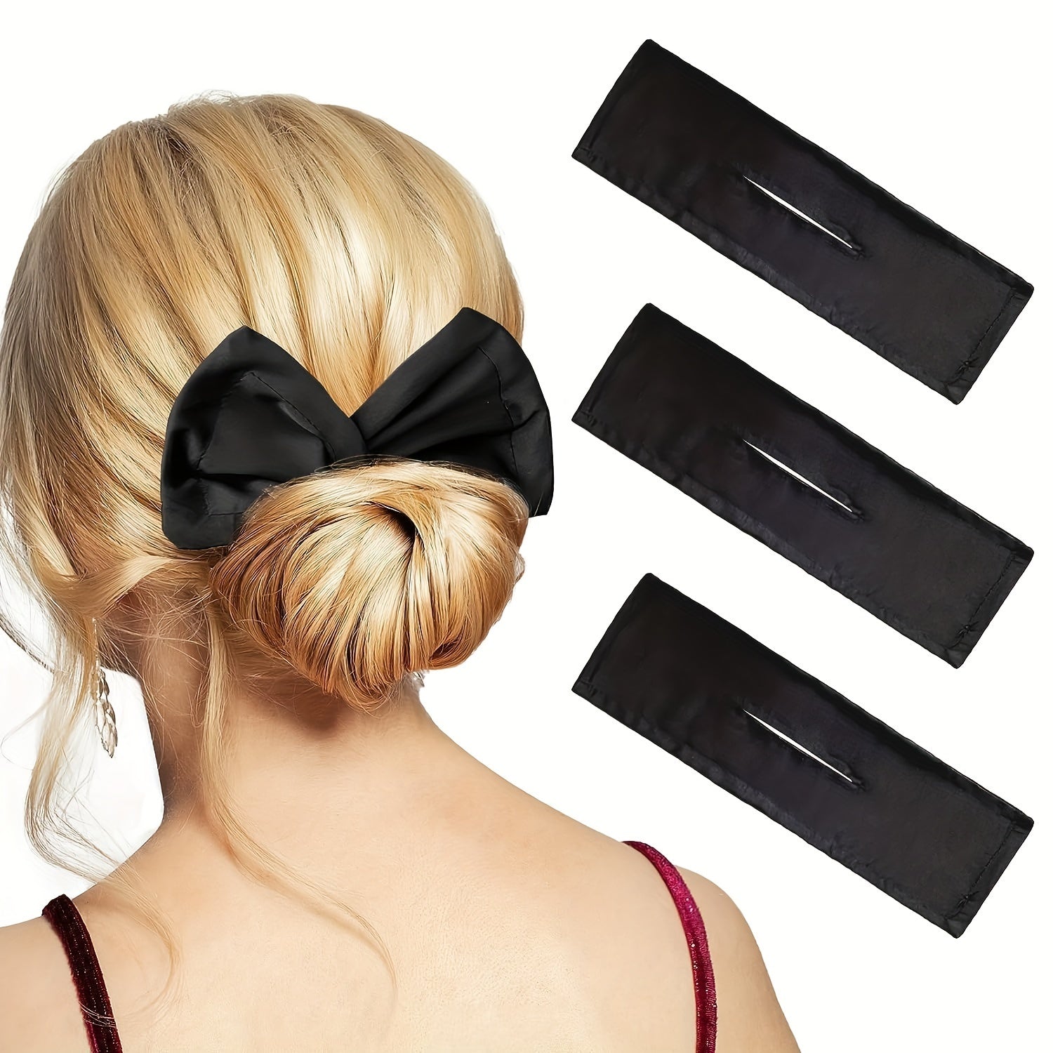 Girl Twist Hair Clip Lazy Person Bow Hair Roller Spinning Device