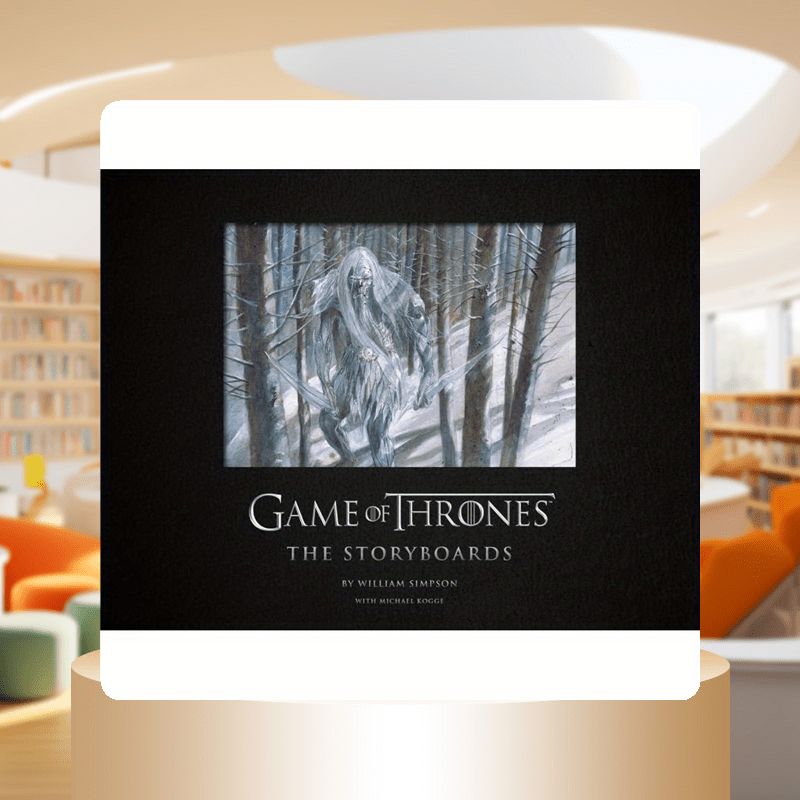 Game of Thrones The Storyboards Hardcover Book by Michael Kogge 2019