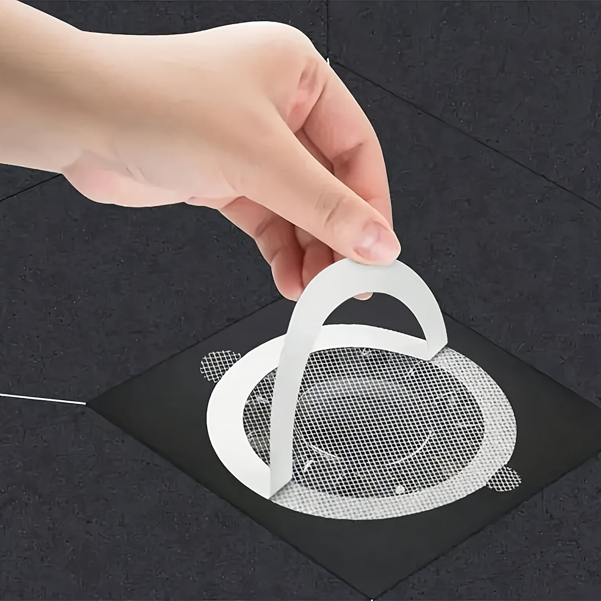 Pegatinas desechables para desagüe de suelo para cocina y baño, prevención de atascos, barrera contra insectos