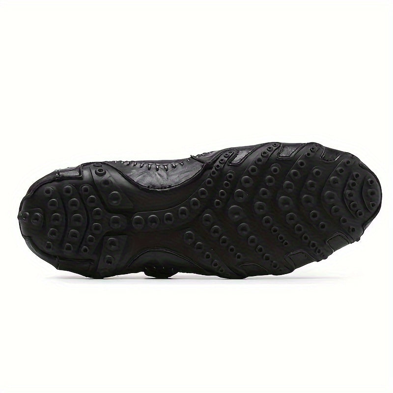 Plus Size Men's PU Loafers Casual Non Slip Shoes for Outdoor Activities