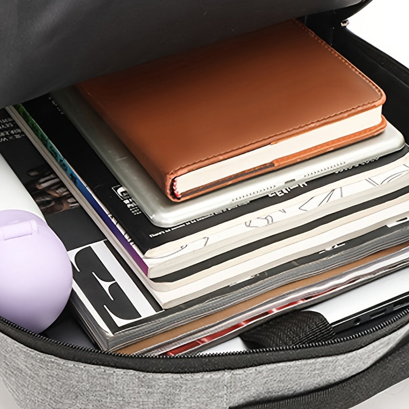 Kompüter maktabi uchun katta sig'imli koreys uslubidagi ryukzak to'plami