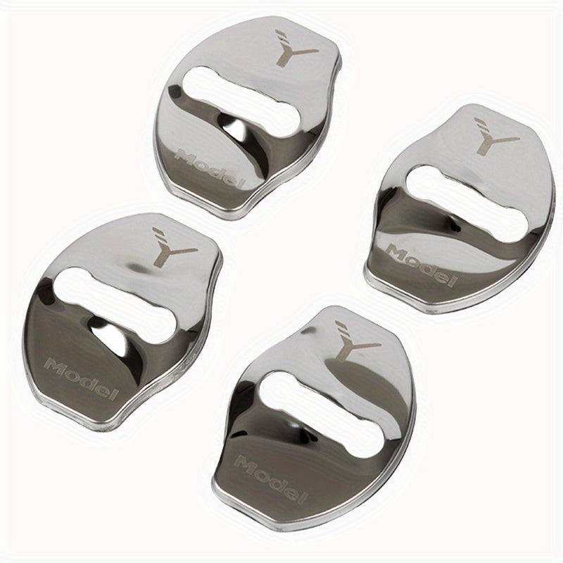 Decorative Protective Door Lock Stickers Rust-Prevent Cover for Car