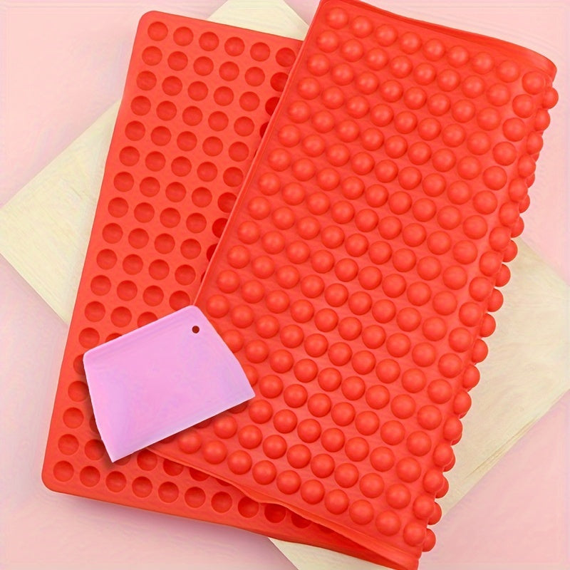 Мини-формочка для шоколада из силикона пищевого класса с 468-отверстиями, для выпечки и заморозки