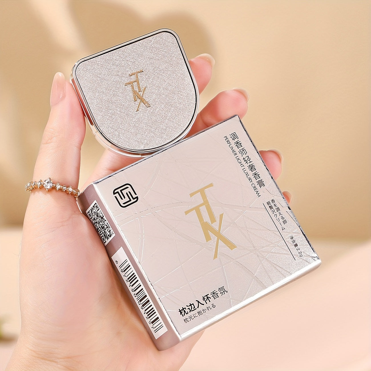 Women's Solid Perfume Stick Aromatic Musk Long-Lasting Fragrance for Daily Wear