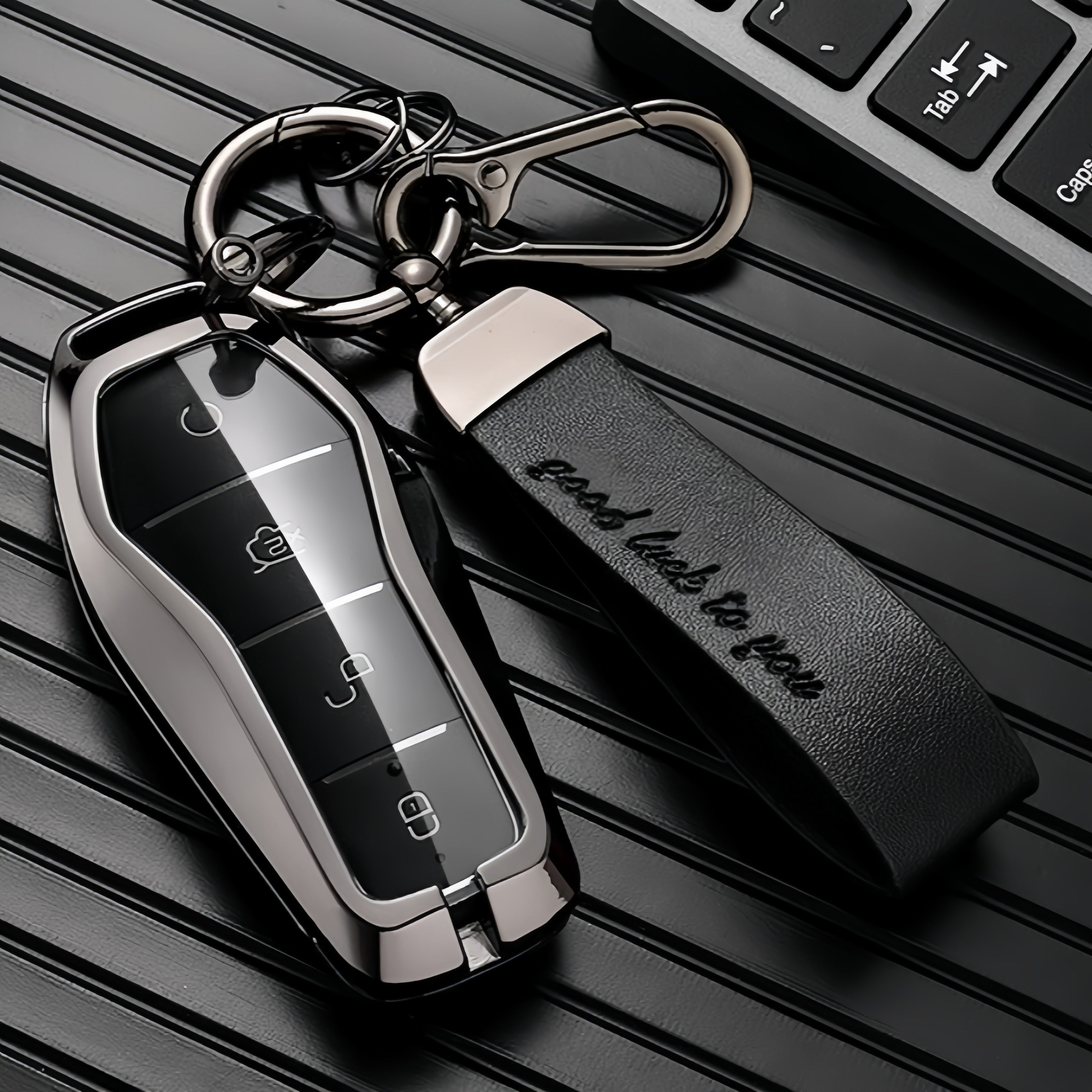 Car Key Case Zinc Alloy Durable Protective Cover for Seats Seat Arrows