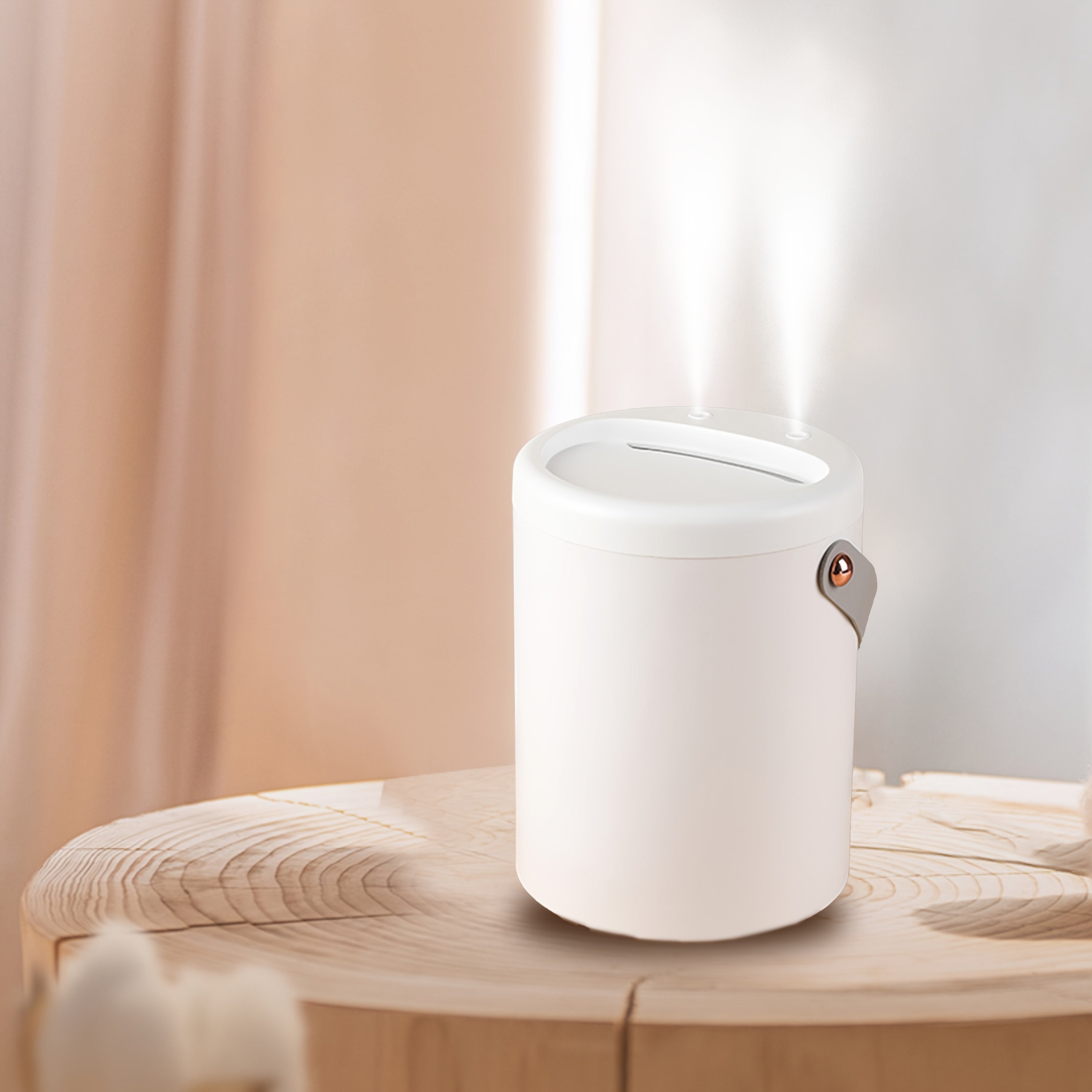 Large Capacity 3L Ultrasonic Humidifier Silent Dual Spray LED Light for Room Office