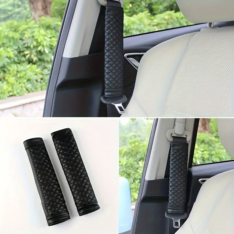 Universal Car Seat Belt Cushion Covers Shoulder Strap Pads Non-Textile Comfort