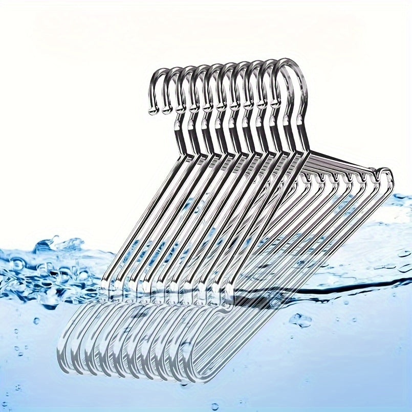 Percha de ropa de acero inoxidable antideslizante y duradera para secar ropa en el balcón