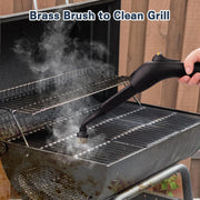 2pcs Steam Cleaner Brush Heads Plastic Replacement for Hard Surfaces