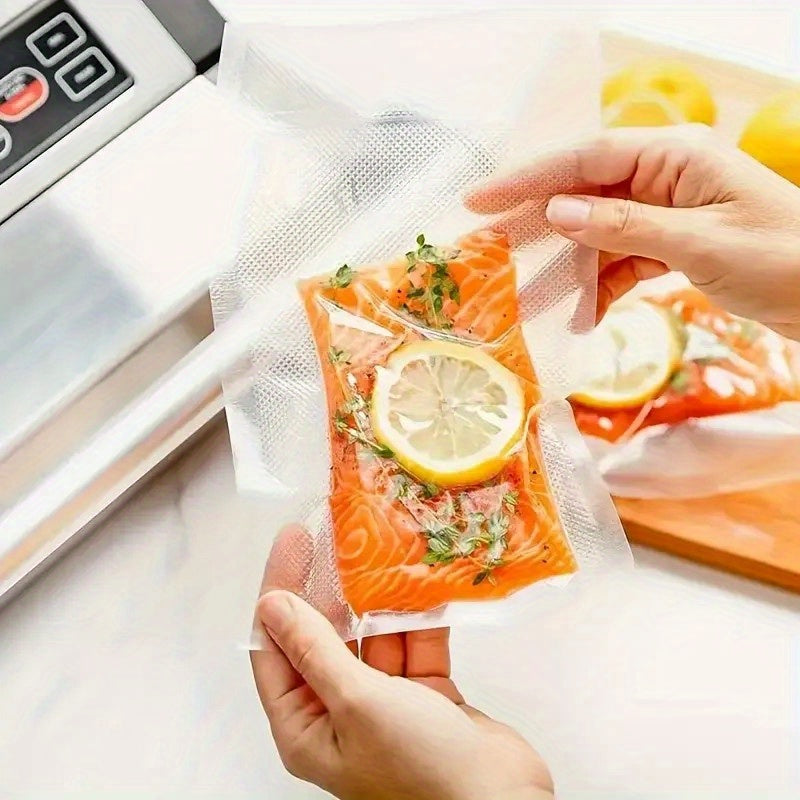 Vacuum Sealer Bags Food Preservation Storage Durable Plastic 100 Pack