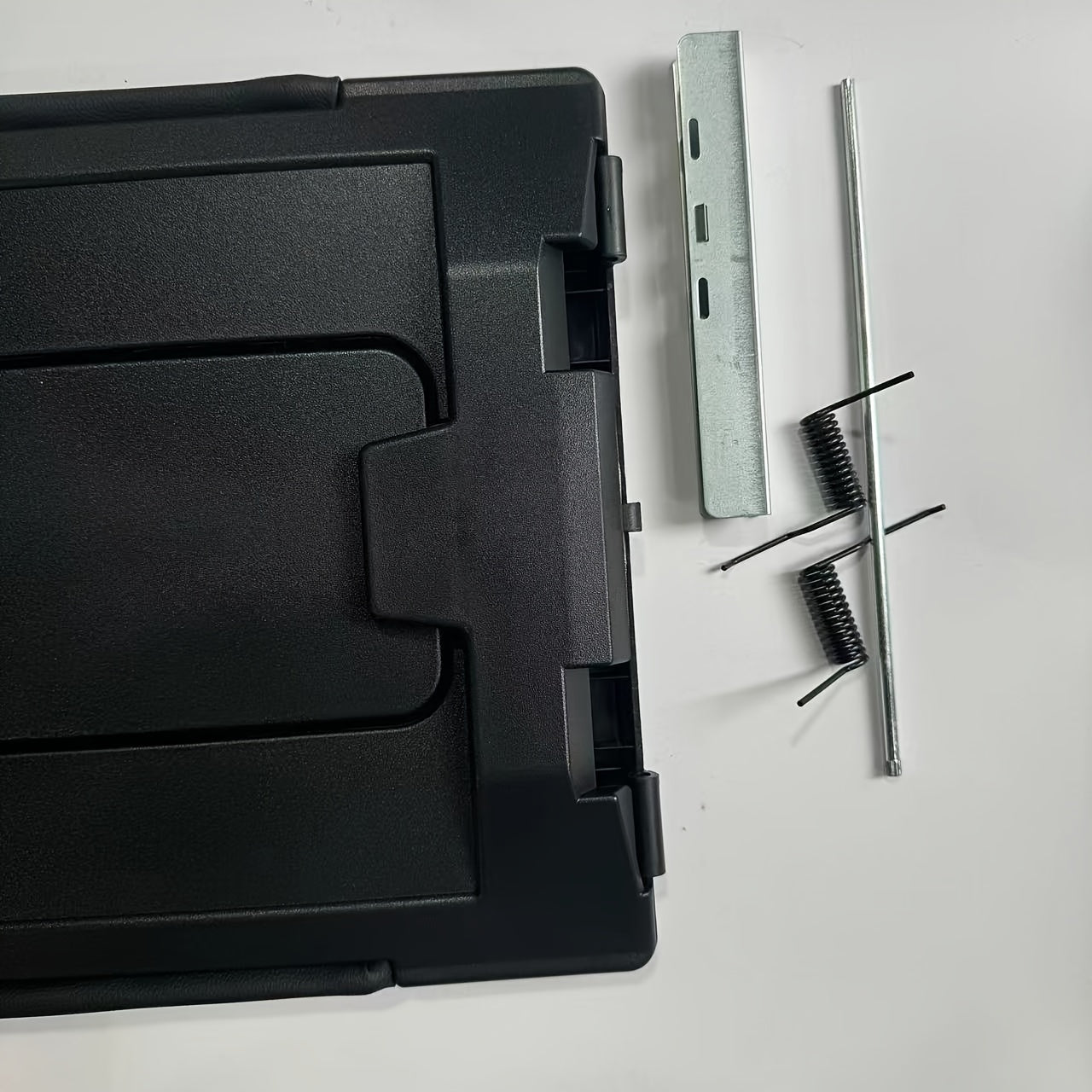 Center Console Cover Lid Replacement Kit for SUV Truck with Pins Springs Hinge
