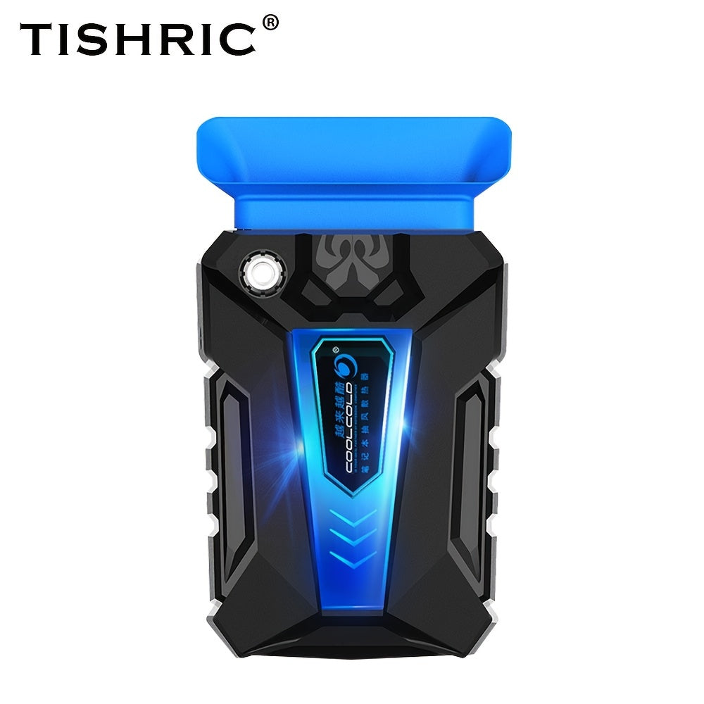 Almohadilla de enfriamiento para portátil con 6 ventiladores silenciosos, altura ajustable, ergonómica, para juegos, oficina, negro y rojo